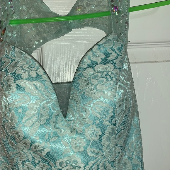 PROM DRESS | Formal gown, Tiffany blue - Picture 6 of 8